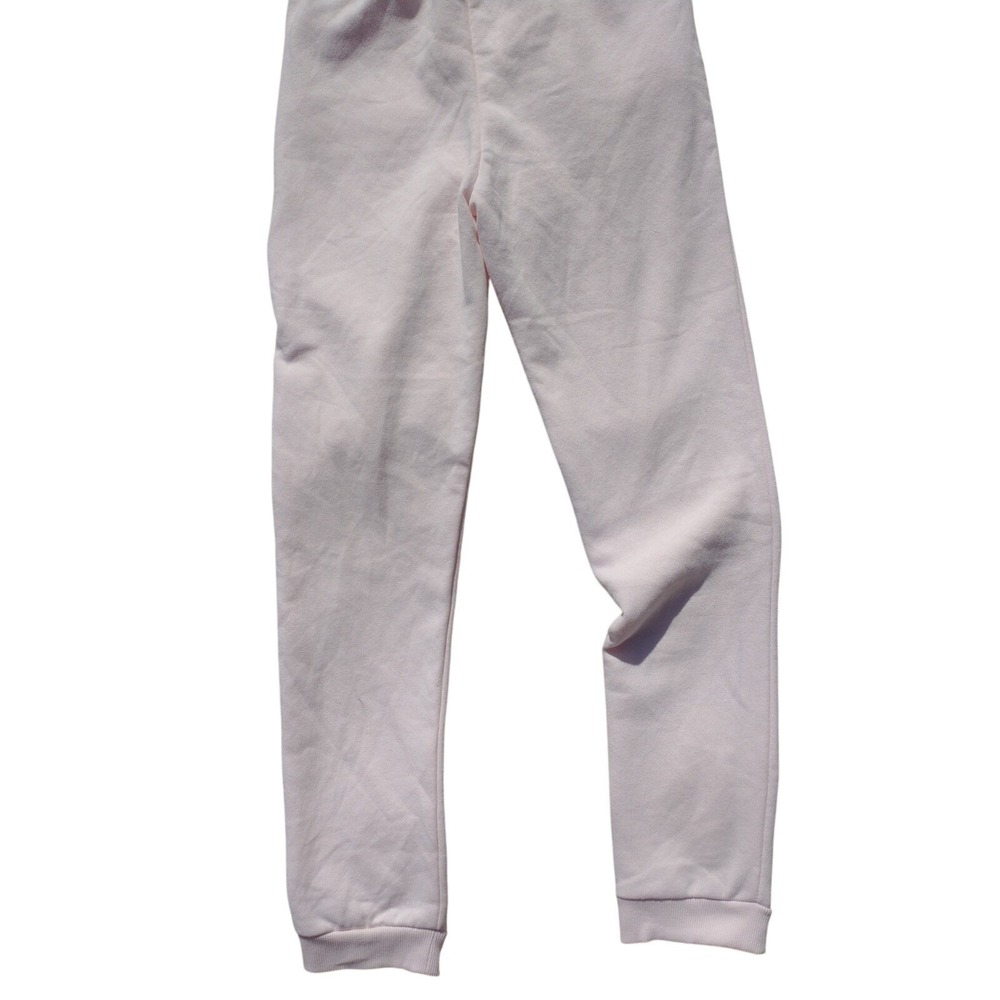 Roxy Girl / Kids Pale Pink Jogger Sweatpants Heart Logo Size 14/16